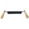 Earth Worth 8-inch Draw Knife, Straight Draw Shaver, wood Grip Handles, Blade Cover Debarking Tool 83-DT5223 - alternate 3
